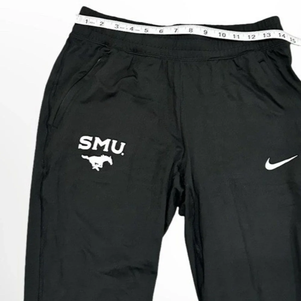 Nike SMU Mustangs Dri-FIT Pants Black Athletic Track Women Small NWOT AJ3662-010 - Picture 7 of 10
